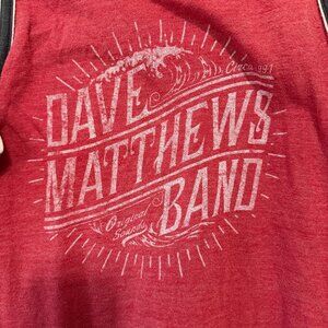 Alternative Earth Tank Top Dave Matthews Band red size L